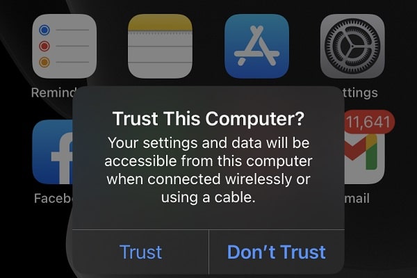 Trust This Computer iPhone