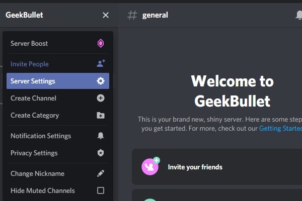 make an afk channel in discord - Discord Server Settings