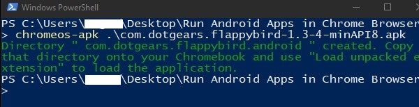 Convert Android App to Chrome App to run
