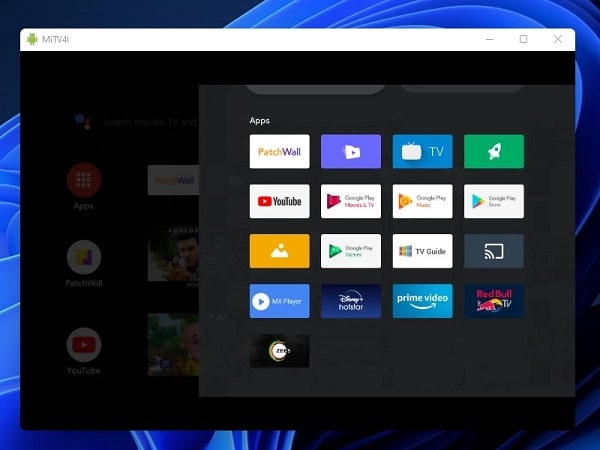 Cast Android TV to Windows 11