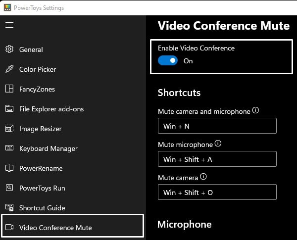 Enable Video Conference