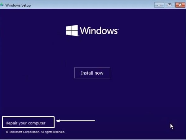 Windows 11 - Repair Your Computer