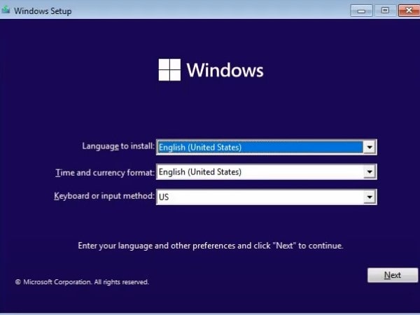 Windows 11 Setup