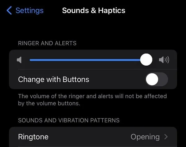 Change Ringer Volume to Turn Off Silence Calls on iPhone
