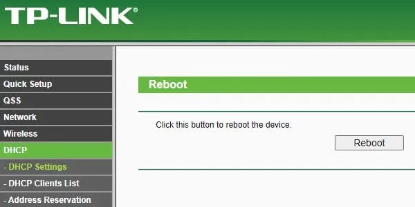 Reboot Router to Use Old TP-Link Wi-Fi Router as Wi-Fi Extender