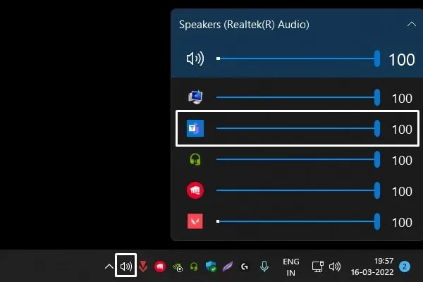 Use EarTrumpet to Control Microsoft Teams Audio