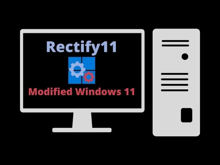 Install Rectify11 on an Old laptop PC Modified Windows 11