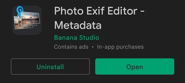 Photo Exif Editor - Metadata Android App