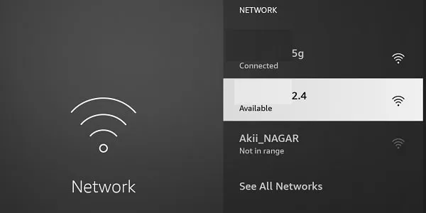 Connect to same wifi network to use Miracast