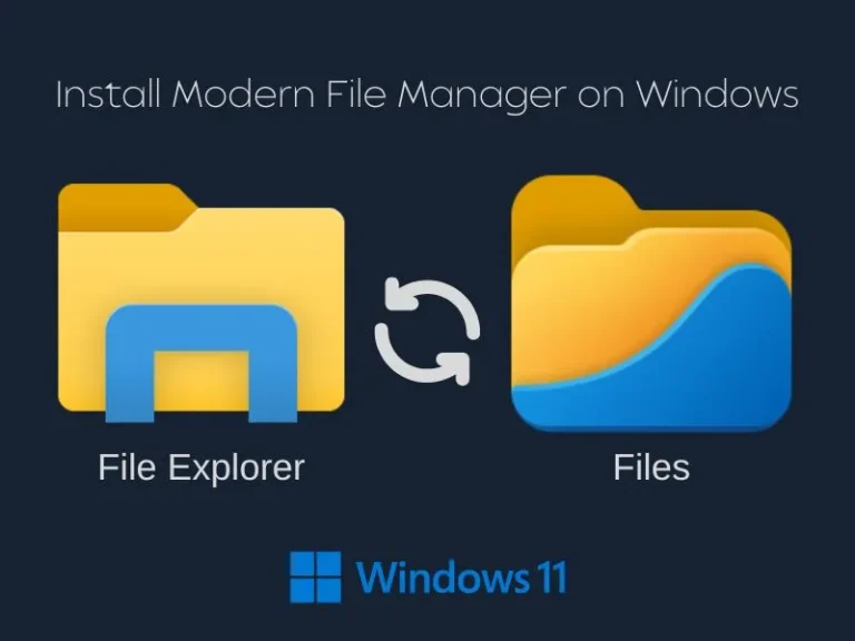 Install Files App on Windows 11