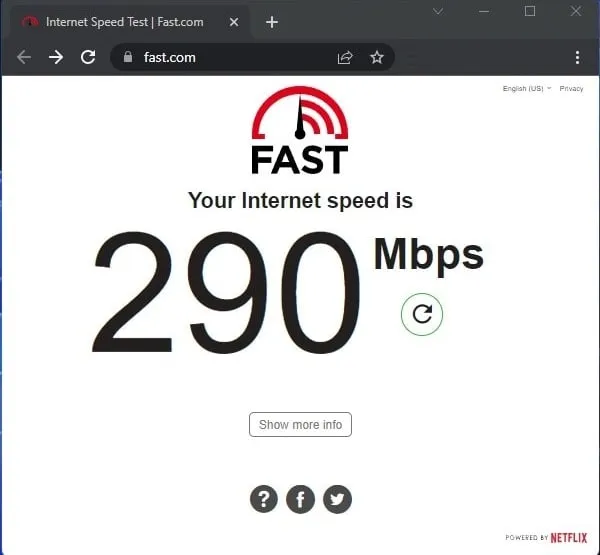 Internet Speed Test by Netflix