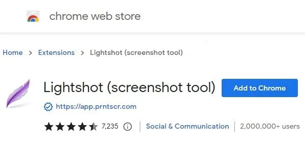 Lightshot Chrome Extension for Netflix Screenshots