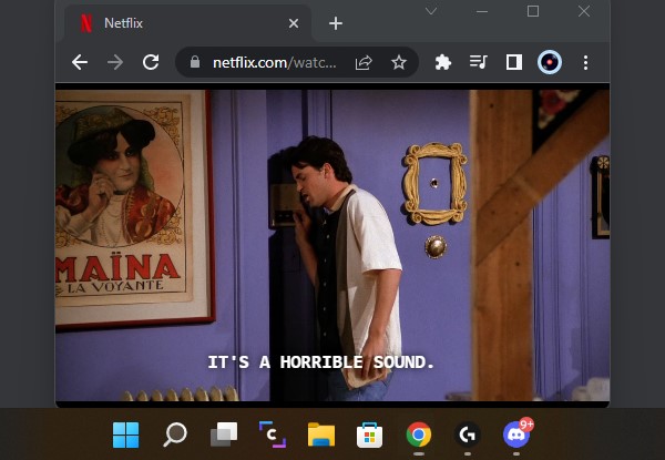 Play Netflix on Chrome to Screen Share on Discord