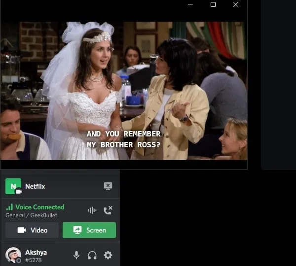 Share Netflix Screen on Discord without Black Screen