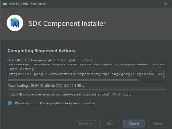 SDK Component Installer
