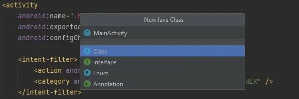 MainActivity Java Class - Convert Website into Android App