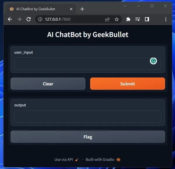 Create an AI ChatBot using OpenAI API in Python