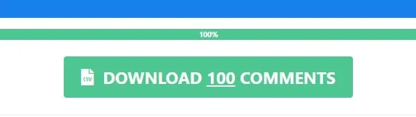 Download 100 Comments to Excel File