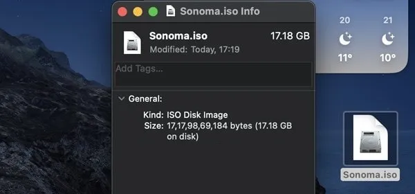 Sonoma ISO for VMware and VirtualBox